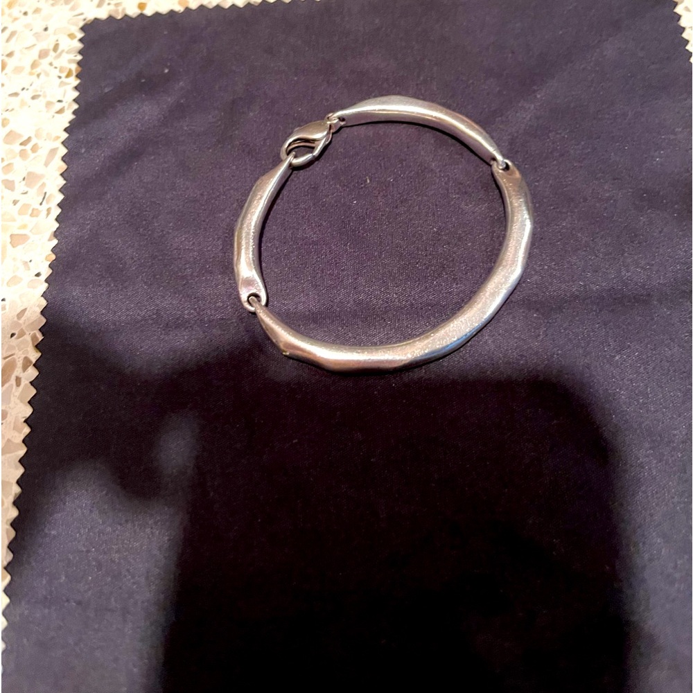 Solid Silver Designed Bracelet - image 1